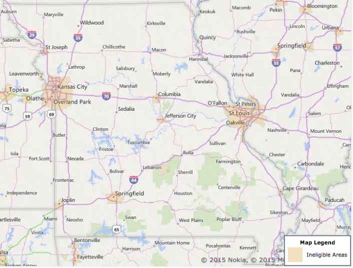 Missouri USDA Loan Eligibility Information & Application